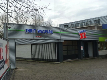 Gouda Burgemeester van Reenensingel tankstation uitgang