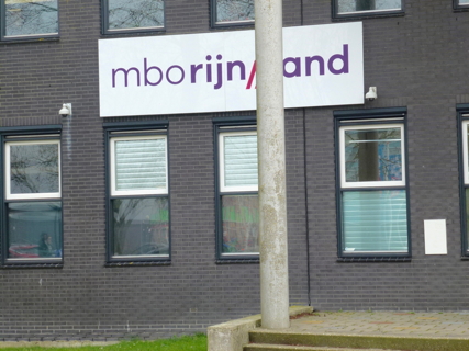 Gouda Groen van Prinsterersingel voorkant MBO Rijnland