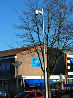 Gouda Driewegplein uitzicht op Wethouder Luidensschool