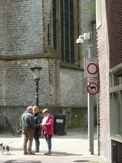 Gouda hoek Lange Tiendeweg-Achter de Kerk