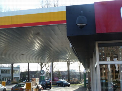 Gouda Ridder van Catsweg tankstation pomp