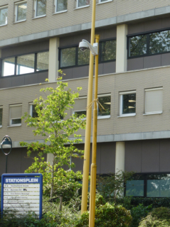 Gouda Stationsplein - hoek Van Bergen IJzendoornpark