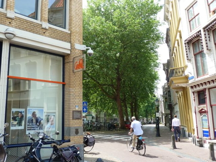 Gouda Wijdstraat hoek Lage Gouwe