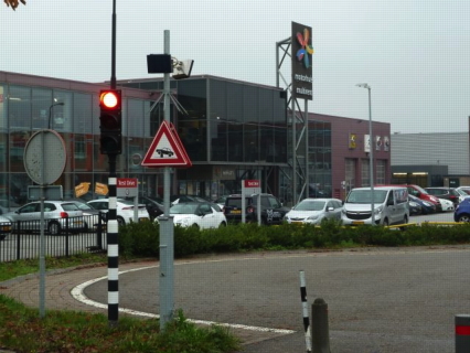 Bedrijventerrein Gouwespoor ingang Keerkring